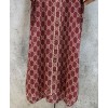 Gucci Women's Silk Print Dress Red