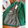 Gucci Women's GG Print Jacket Green