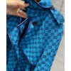 Gucci Women's GG Jacquard Trench Coat