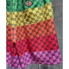 Gucci Women's Multicolor Knitted Shorts Polychrome