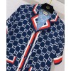 Gucci Women's Silk Pajamas Set Blue