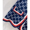 Gucci Women's Silk Pajamas Set Blue