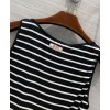 Gucci Women's Striped Vest Black