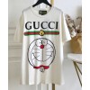 Gucci Women's Doraemon Printed T-shirt White