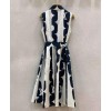 Louis Vuitton Women's Print Dress Black