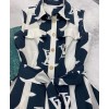 Louis Vuitton Women's Print Dress Black