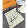 Louis Vuitton Valet Rocket Key Bag Charm and Key Holder MP2216 Silver