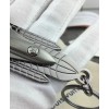 Louis Vuitton Valet Rocket Key Bag Charm and Key Holder MP2216 Silver