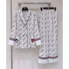 Louis Vuitton Women's Silk Pajamas Set
