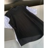 Louis Vuitton Women's Color Block T-shirt Black