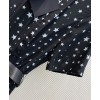 Prada Women's Star Print Dress Black