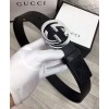 Gucci Signature leather belt Black