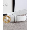 Gucci Unisex Signature Leather Belt 370543