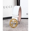 Gucci Unisex Signature Leather Belt 370543