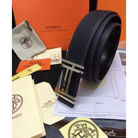 Hermes H Belt Black