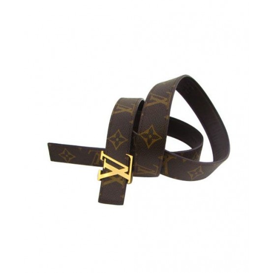 Louis Vuitton Monogram Initials Belt M5007 Brown