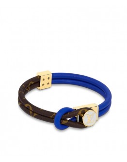 Louis Vuitton Lvxnba Loop It Bracelet MP276D Blue