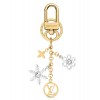 Louis Vuitton LV Snowflakes Bag Charm And Key Holder M80240 Golden