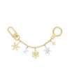 Louis Vuitton LV Snowflakes Chain Bag Charm Golden