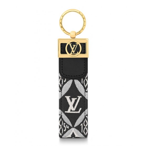 Louis Vuitton Since 1854 Dragonne Dauphine Key Holder Black