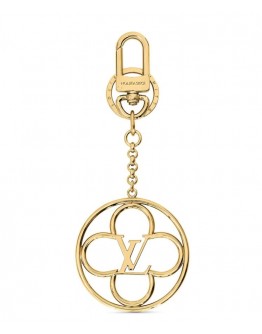 Louis Vuitton Flower Finesse Bag Charm And Key Holder M69002 Golden