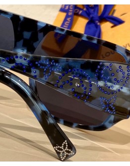 Louis Vuitton Crystal-trimmed Sunglasses