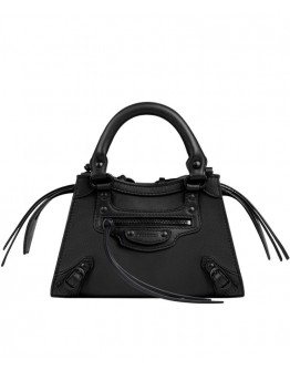 Balenciaga Women's Neo Classic Mini Top Handle Bag Black
