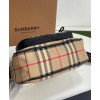Burberry Vintage Check and Leather Crossbody Bag Apricot