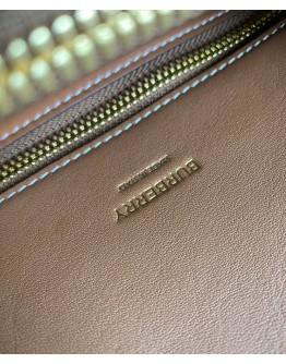 Burberry Mini Vintage Check Two-handle Title Bag