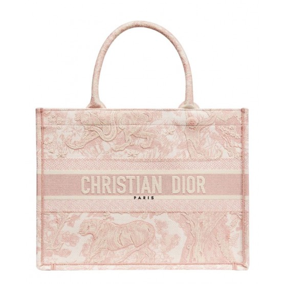 Christian Dior Small Jui Print Book Tote Bag