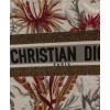 Christian Dior Small Camouflage Embroidered Canvas Book Tote Bag
