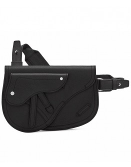 Dior Saddle Messenger Bag Black