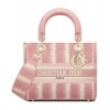 Dior Medium Lady D-Lite Bag Pink
