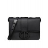 Dior 30 Montaigne Lambskin Box Bag Black