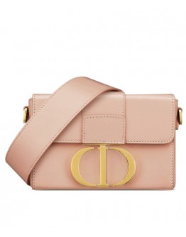 Dior 30 Montaigne Lambskin Box Bag Pink