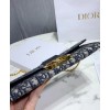 Dior 30 Montaigne Jacquard Canvas Clutch Bag Dark Blue