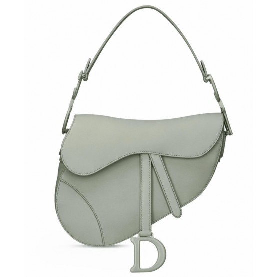 Dior Saddle Ultra-Matte Bag Gray