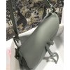 Dior Saddle Ultra-Matte Bag Gray