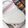 Dior Saddle Calfskin Bag M0446 White