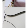 Dior Saddle Calfskin Bag M0446 White