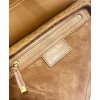 Dior Grooved Edges Soft Cowhide Leather Saddle Bag
