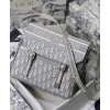 Dior Oblique Diorcamp Messenger Bag Gray