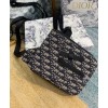 Dior Saddle Pouch Dark Blue