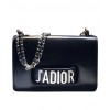 Dior J ADIOR Flap Bag With Chain In Calfskin M9000