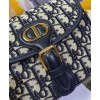 Dior Small Dior Bobby Handbag Dark Blue