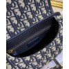 Dior Small Dior Bobby Handbag Dark Blue