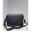 Christian Dior Saddle Messenger Bag Black