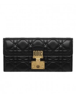 Dior Dioraddict Continental wallet S2008 Black