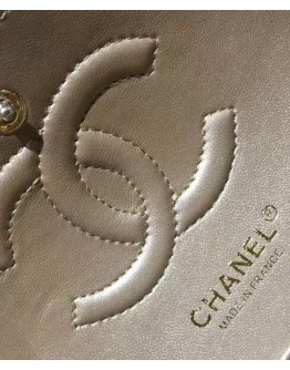 C-C Classic Handbag A01112 Apricot