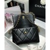 C-C Small Flap Bag AS2299 Black